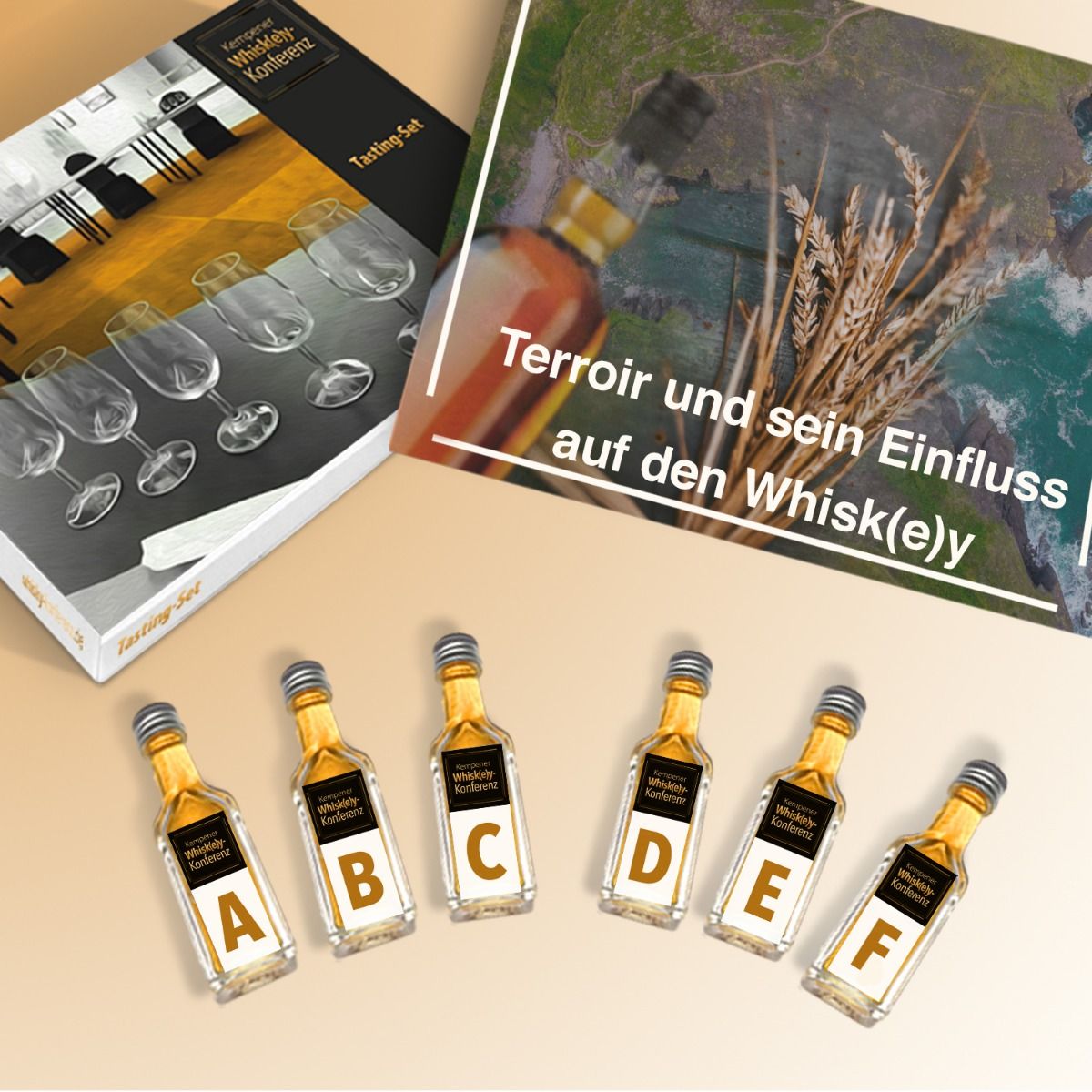 Terroir und sein Einfluss auf den Whisk(e)y - Tastingset