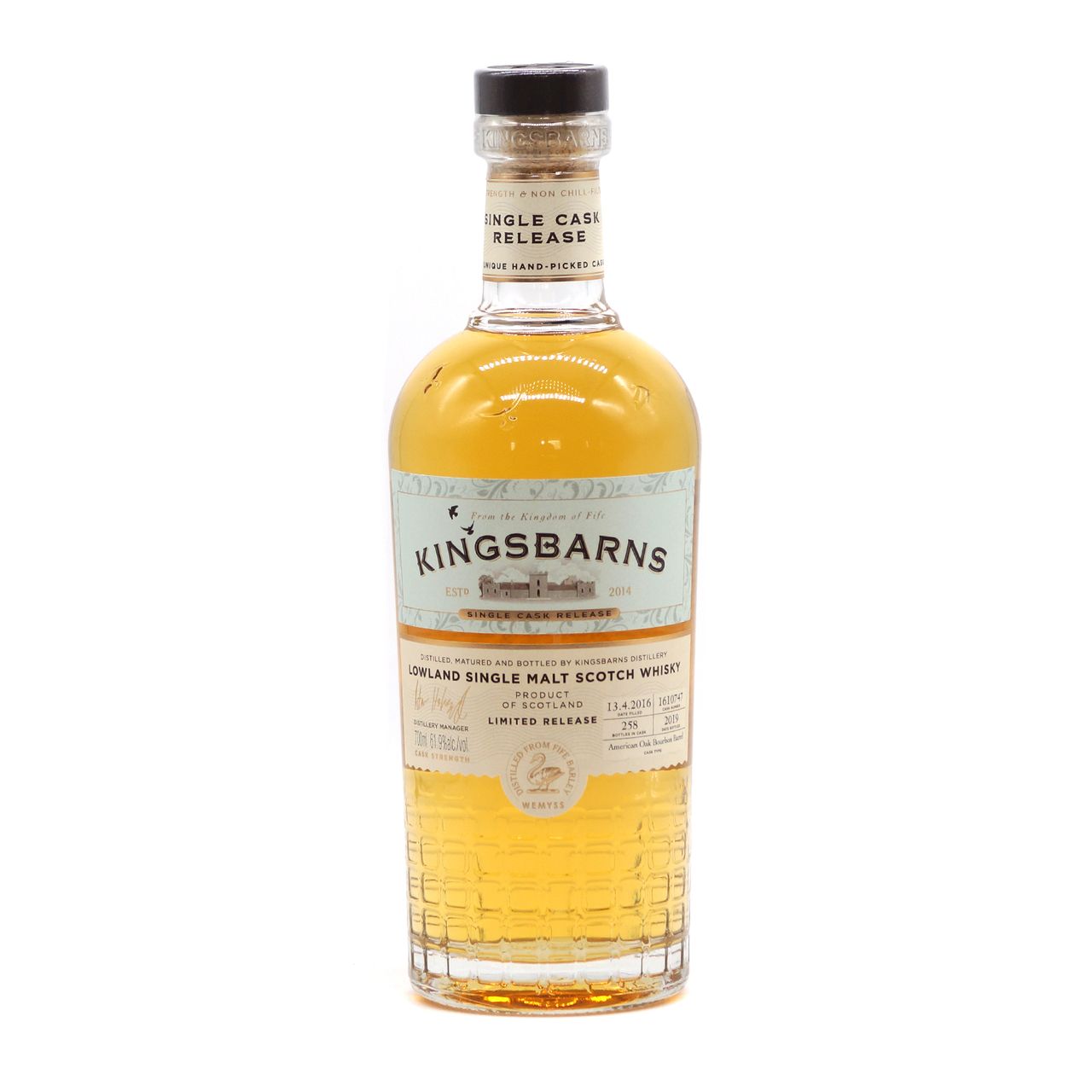 Kingsbarns Single Cask Bourbon Excl. to Germany
