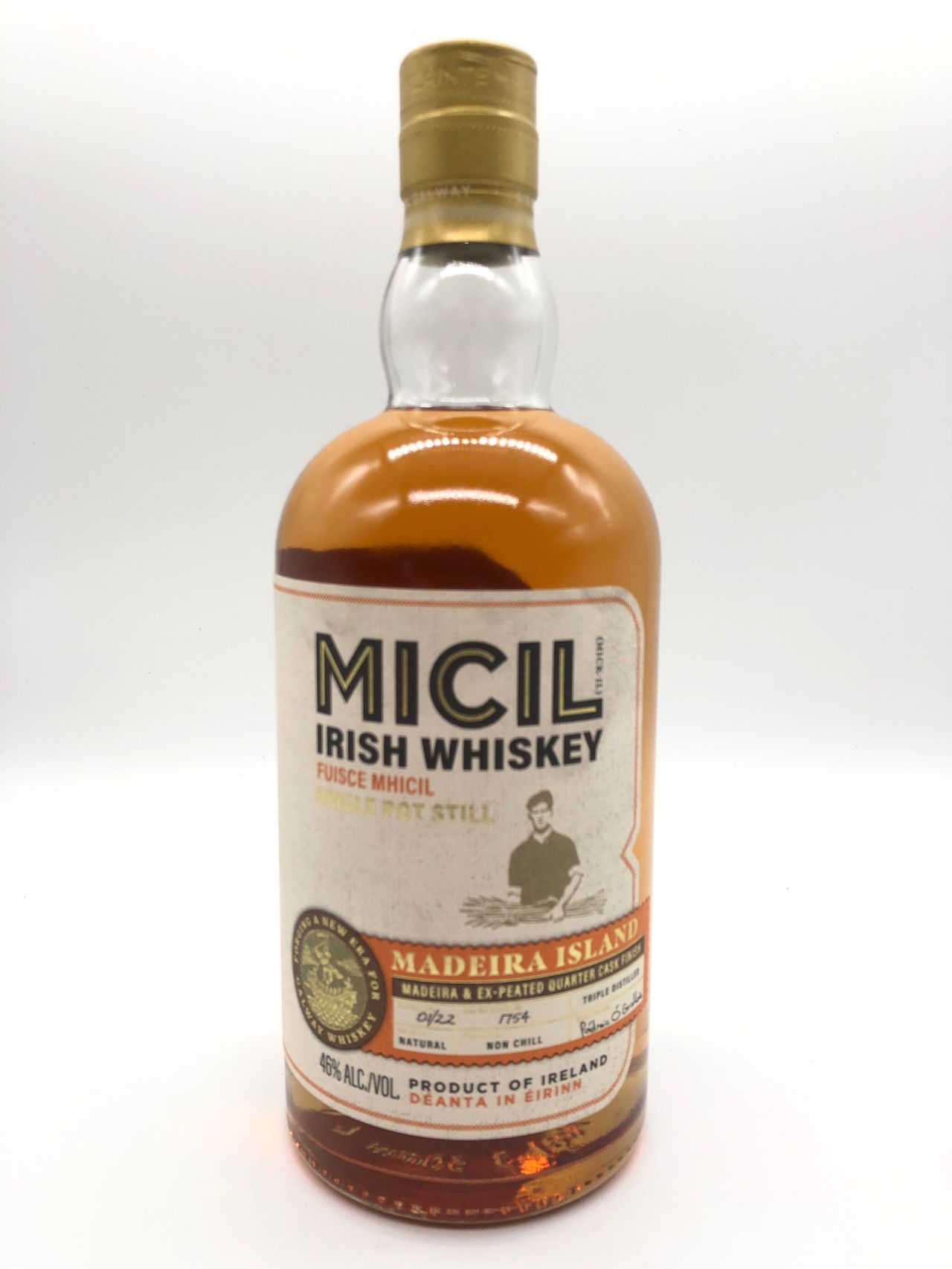 Micil Madeira Island Single Pot Still Whiskey