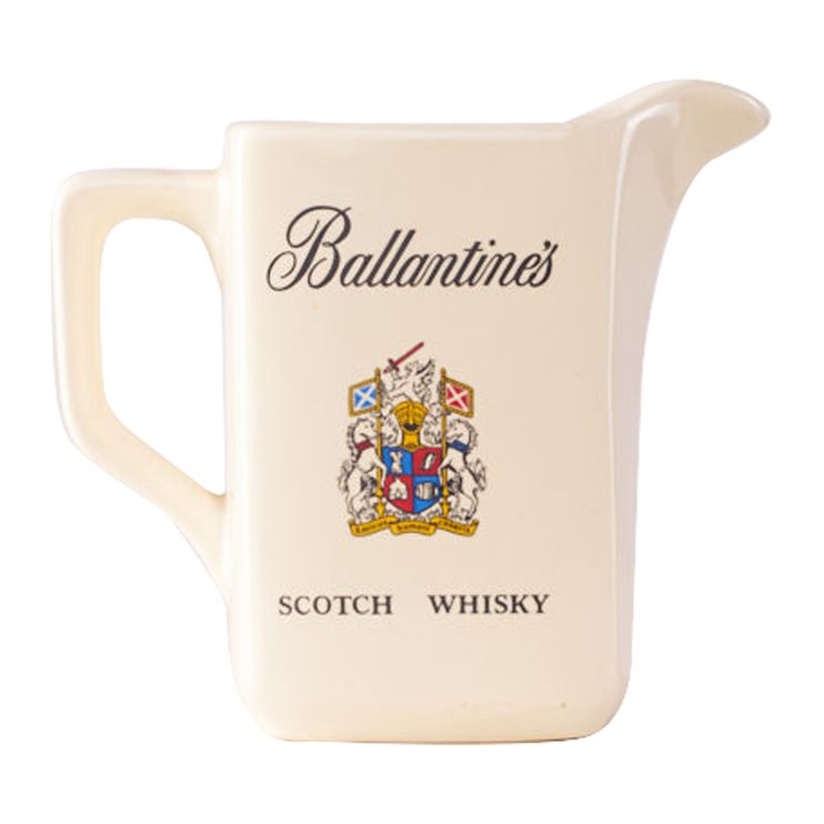 Tonkrug "Ballantines" - Cremeweiß